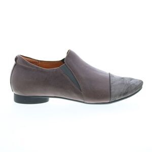 Think! Womens Guad Slip On Gray Shoes (NWT)